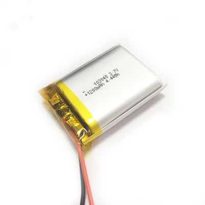 Отсутствие батареи полимера утечки 103040 1200mAh 3,7 v Li для приборов цифров