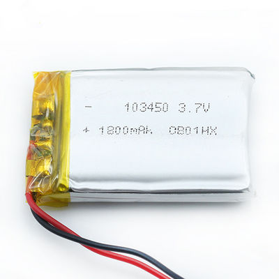 Батарея полимера легковеса 103450 1800mah 3,7 v Li для ультрафиолетов лампы обеззараживанием