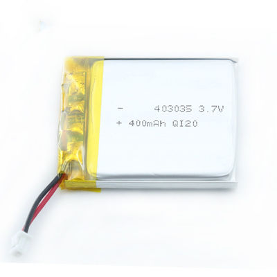 Батарея Lipo большой емкости батареи 0.1A-5A 403035 полимера лития безопасности плоская