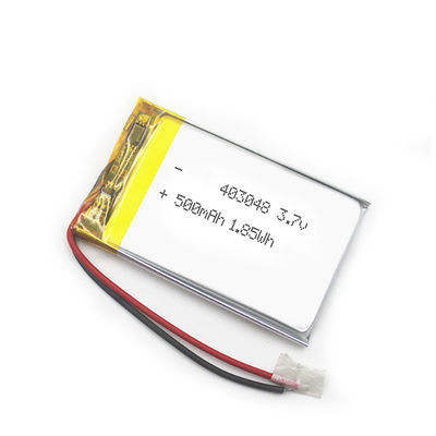 MSDS батарея ультра тонко 403048 полимера лития 3,7 вольт плоская