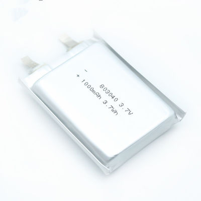 Батарея батареи лития 3.7v IEC62133 8.0*30*43mm медицинская 1000mah Lipo