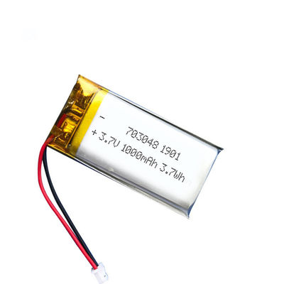 Cyclelife 7.0mm батареи Nmc иона MSDS 703049 1000mah Li длинный толщиной