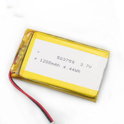 POS PDA 503759 1200mah батареи полимера 4.44Wh 3,7 v Li