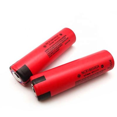 Красная перезаряжаемые батарея 2400Mah 3.7V MSDS Nmc лампы 18650