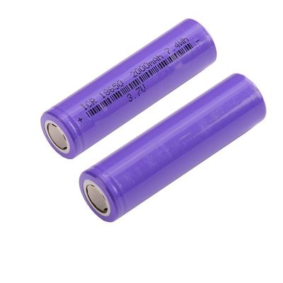 Пурпурные батарея v 18650 перезаряжаемые 1s1p 7.4WH 47g 3,7