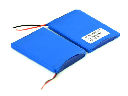 Блок батарей 7.4v 6000mah 44.4Wh полимера Lc 1650120 2s1p Li для диктора