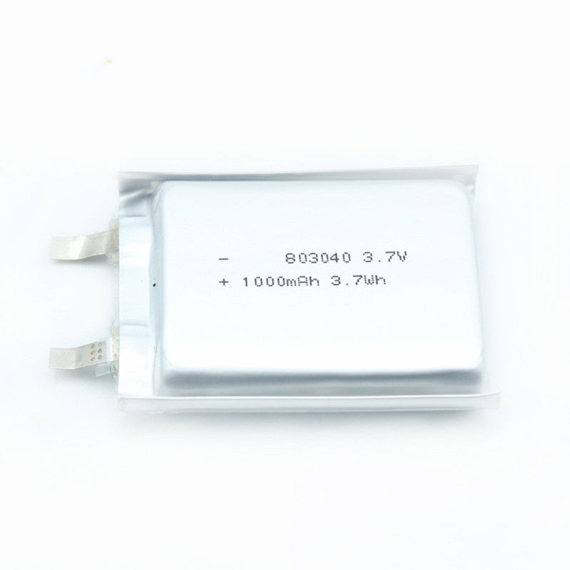 Батарея батареи лития 3.7v IEC62133 8.0*30*43mm медицинская 1000mah Lipo
