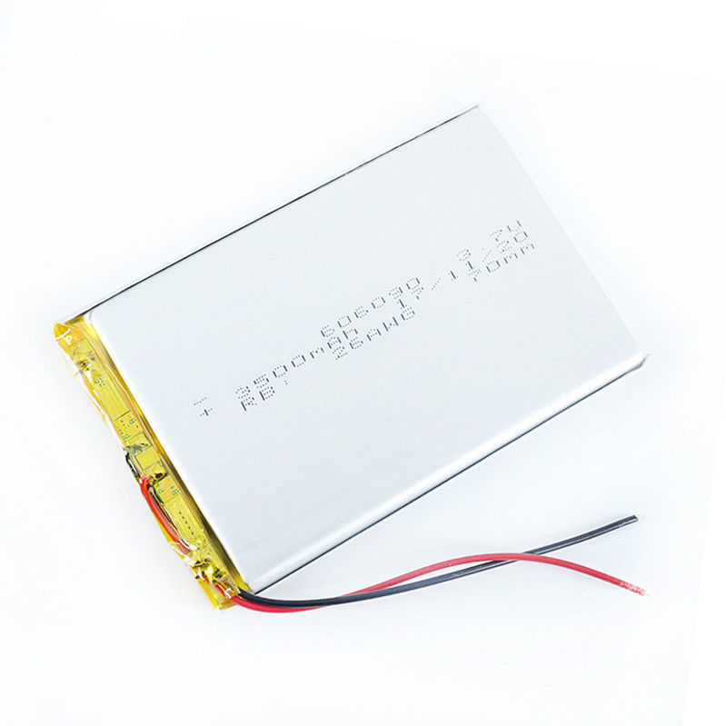 ПК 3.7v 4000mah 14.8wh планшета большой емкости батареи полимера 606090 перезаряжаемые Li